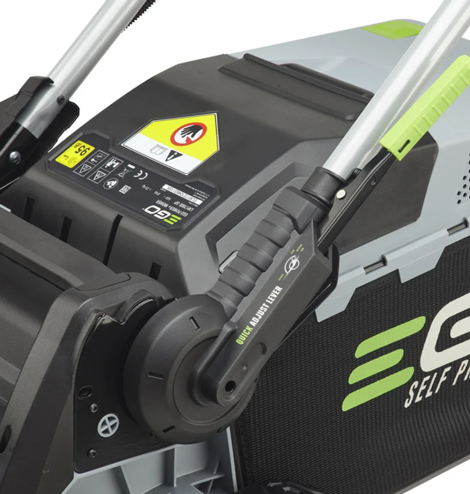 ego lm1702e sp 42cm self propelled mower