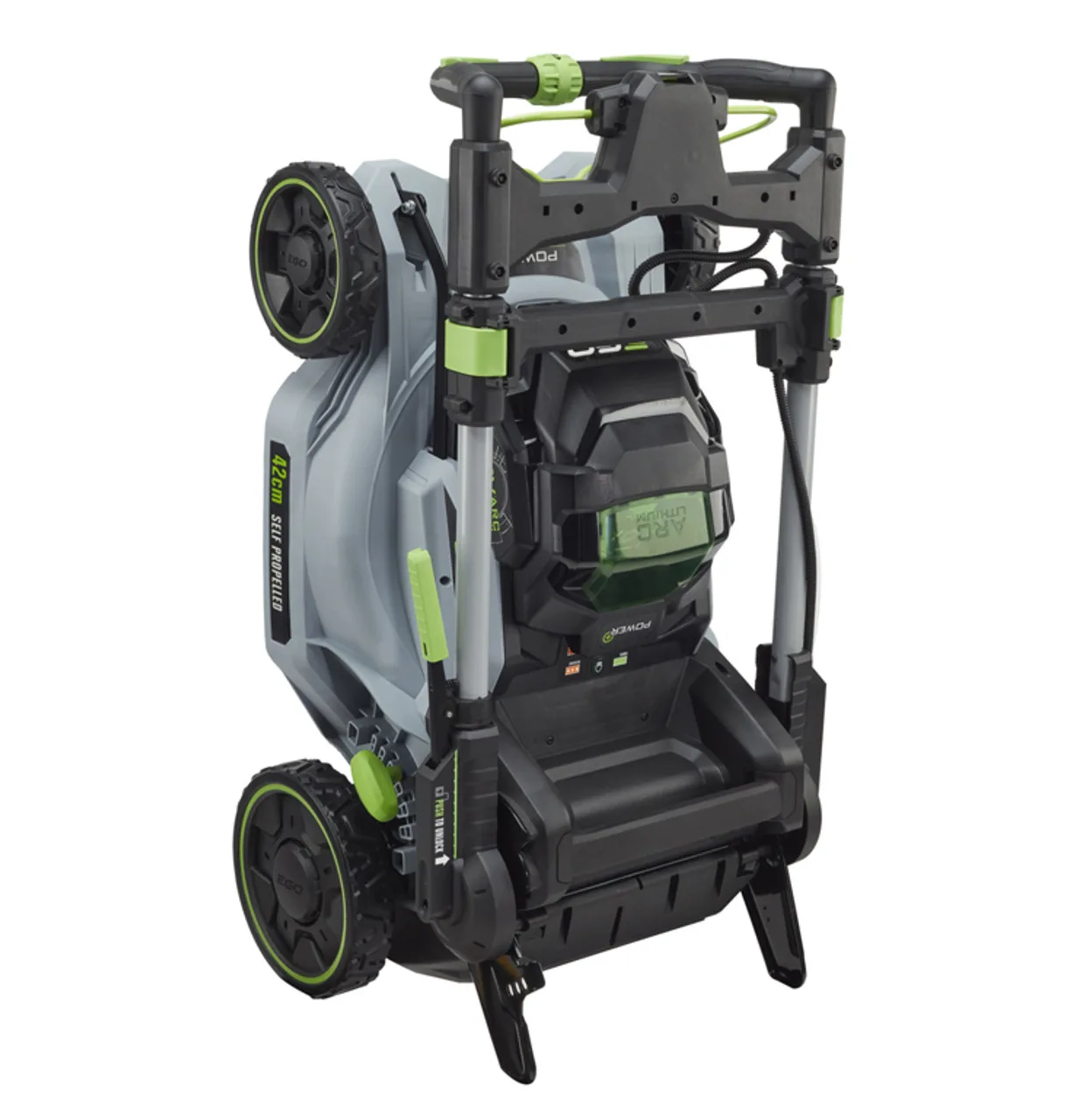 ego lm1702e sp 42cm self propelled mower