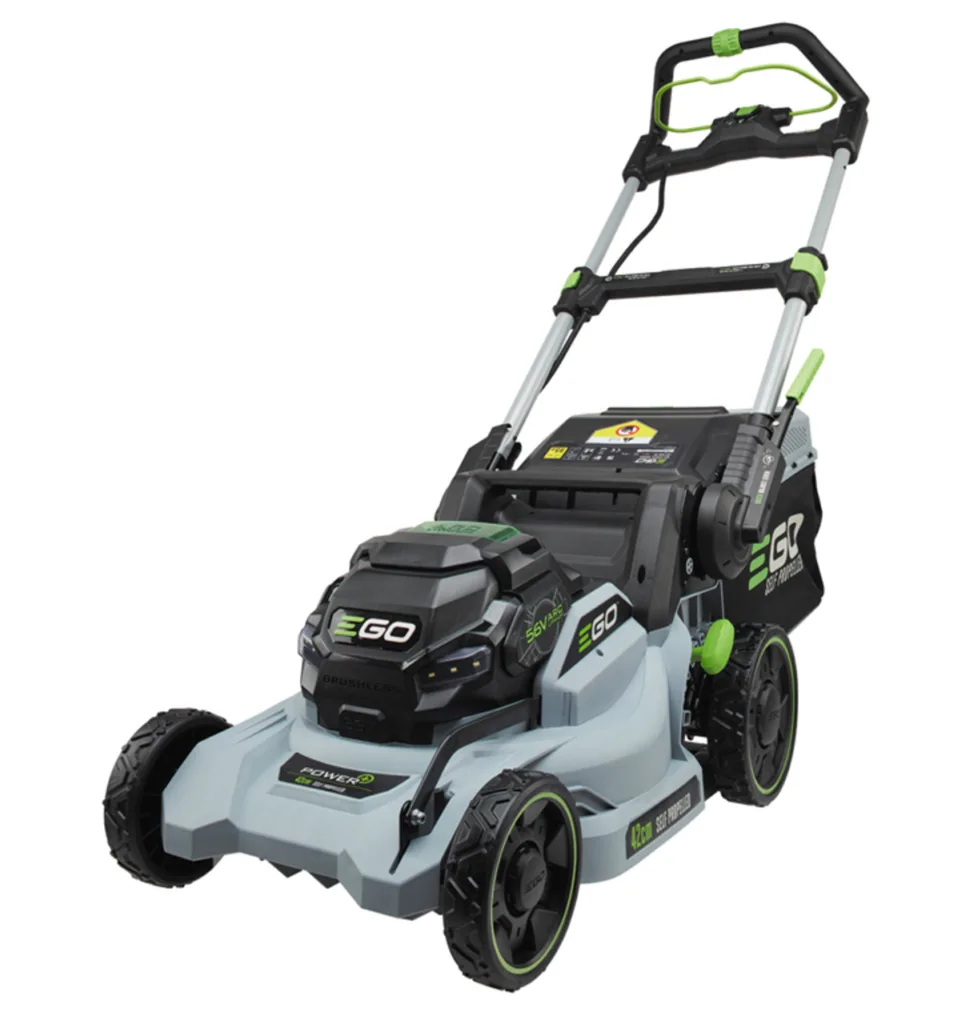 ego lm1702e sp 42cm self propelled mower