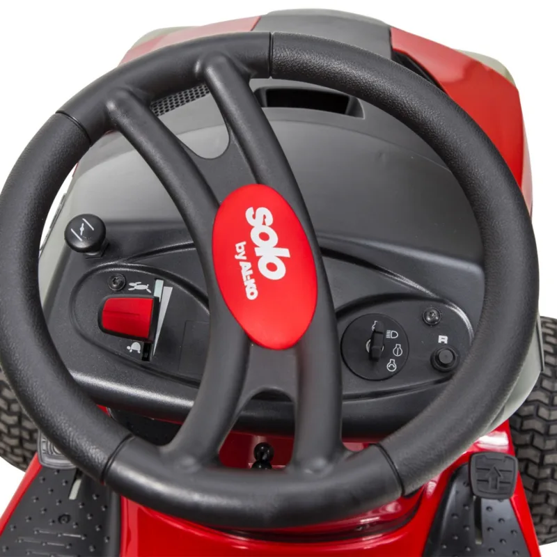 solo by al ko t15 93.3 hd a comfort rear collect lawn tractor