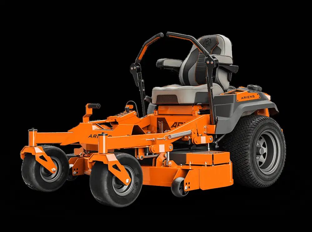 apex 48 122cm side discharge zero turn ride on lawnmower