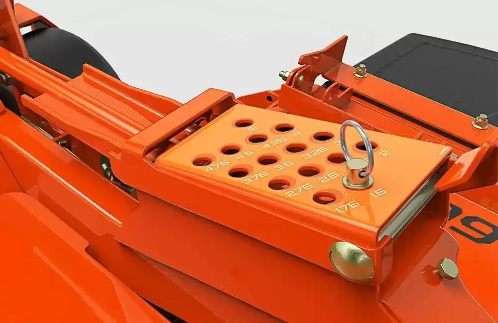 apex 48 122cm side discharge zero turn ride on lawnmower