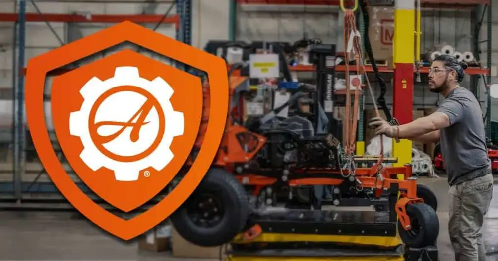 apex 48 122cm side discharge zero turn ride on lawnmower
