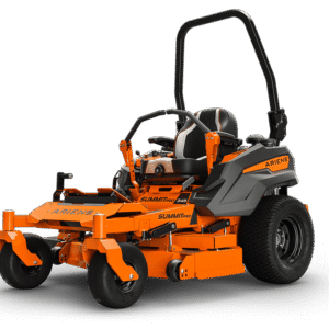 summit pro 348 122cm side discharge zero turn ride on lawnmower