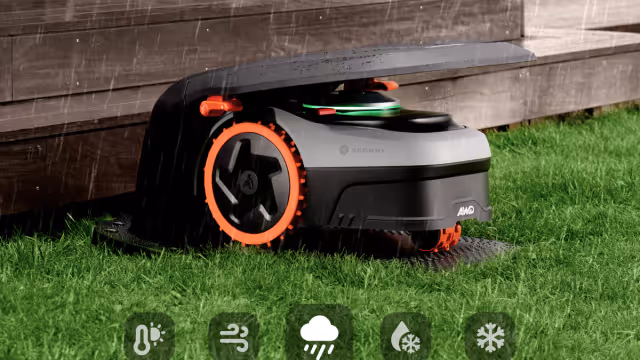 i2 awd series wire free robotic lawnmower (up to 1000m²/0.25 acres)