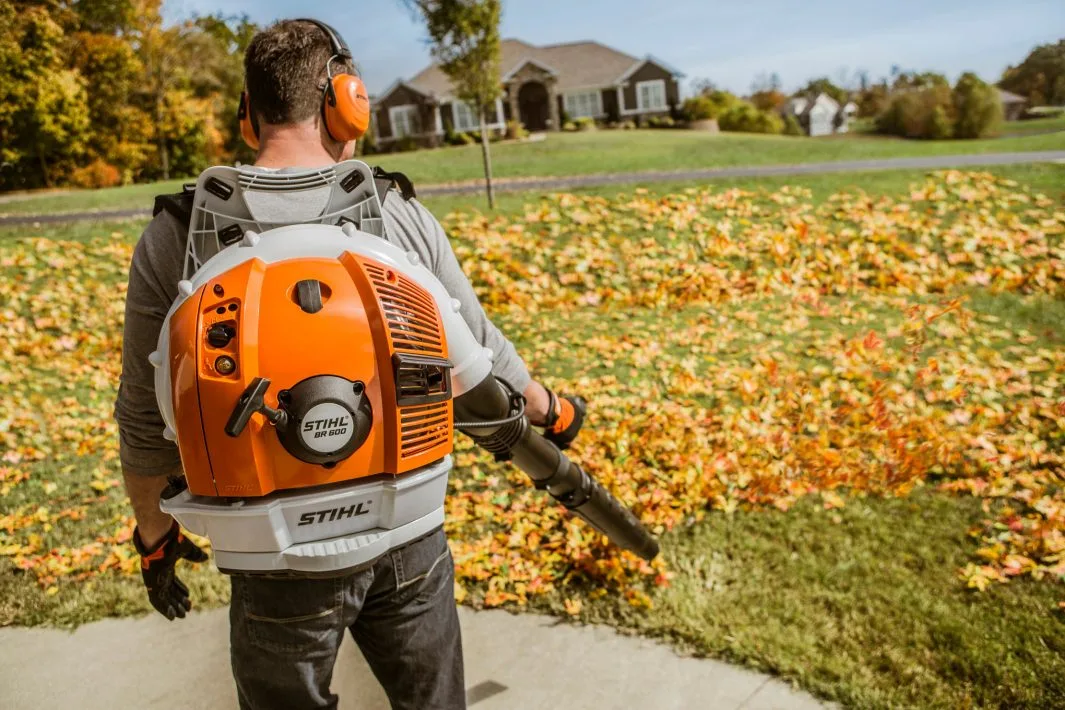 br600 ex display petrol backpack leaf blower